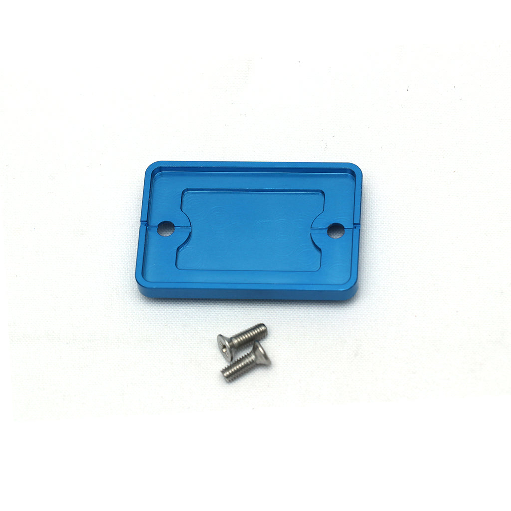 Front Brake Reservoir Fluid Cover-blue