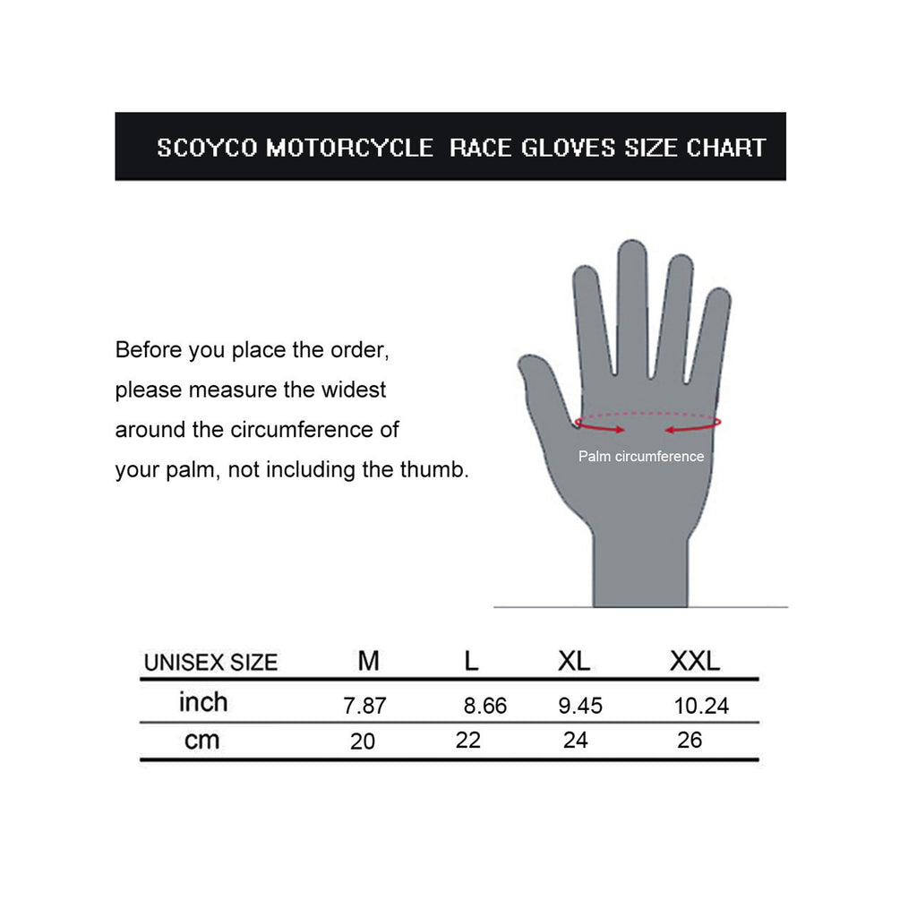 SCOYCO MC29W Motorcycle Gloves, Safety Full Gloves Pink_3