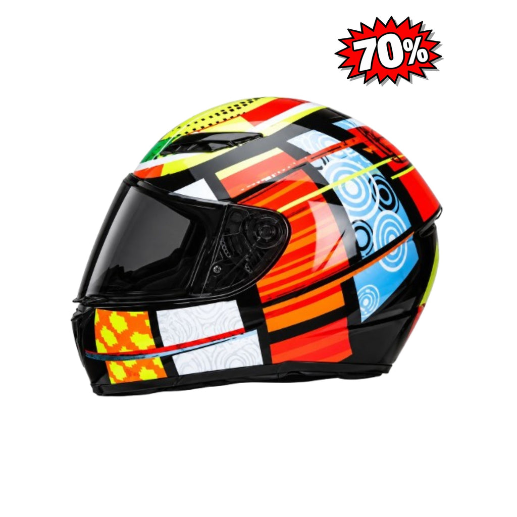 IBK 902 Full Face Helmet Black - 834244