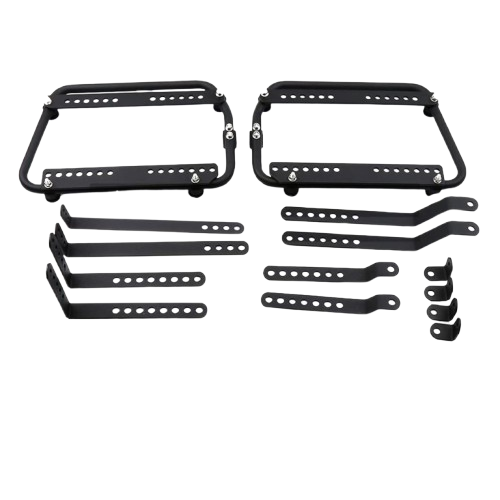 COOCASE Universal Heavy Duty Motorcycle Luggage Side Rack for All Bikes - 855522