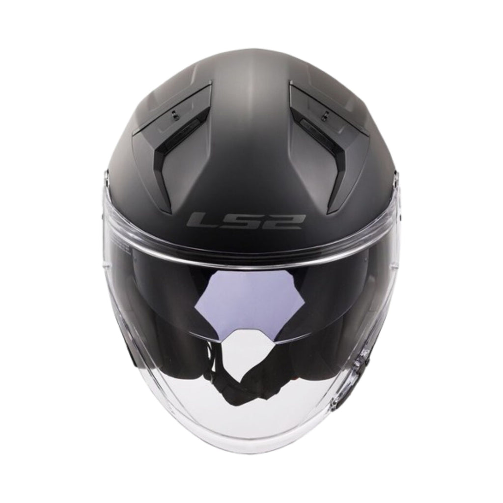 LS2 OF603 Infinity II Solid Matte Black Open Face Helmet - 609298_4