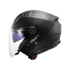 LS2 OF603 Infinity II Solid Matte Black Open Face Helmet - 609298_5