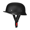 Open Face Scooter Helmet-black