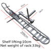 Heavy Duty Motorcycle Hitch Carrier with Loading Ramp - 6