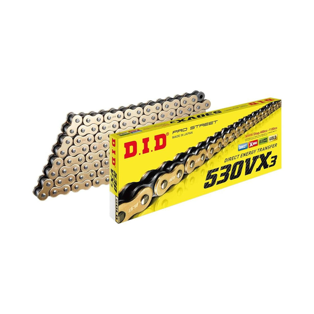 D.I.D 530-140 VX Ring Roller Motorcycle Chain_3