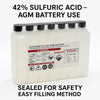 Fukukawa YTX12-BS 12V 10Ah Sealed AGM Motorcycle Battery_3
