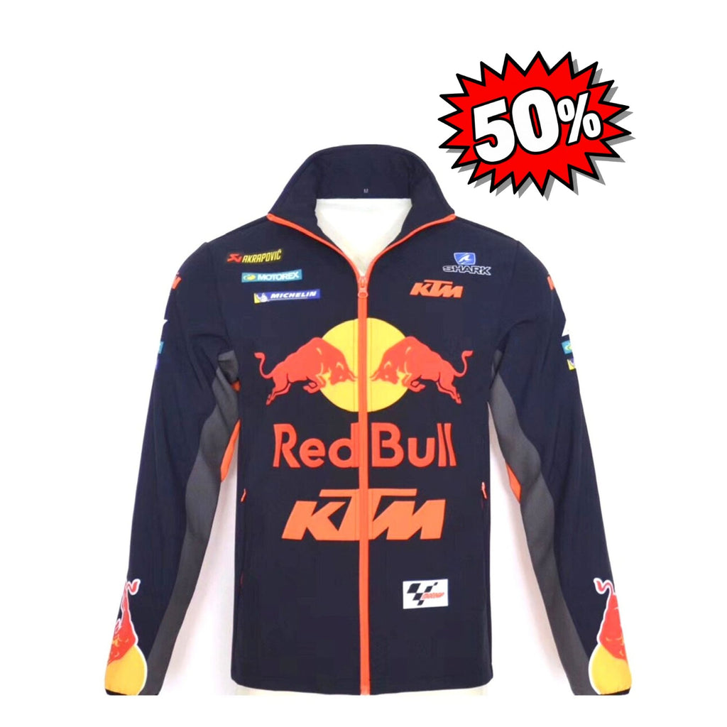 Red Bull KTM Full Sleeve Motorcycle Jacket - 709354