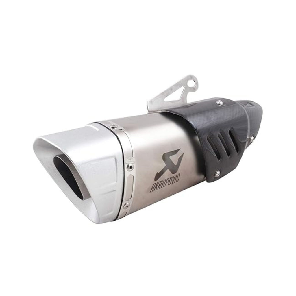 نظام عادم كاتم صوت من ألياف الكربون من Akrapovic مصنوع من الفولاذ المقاوم للصدأ - 875536