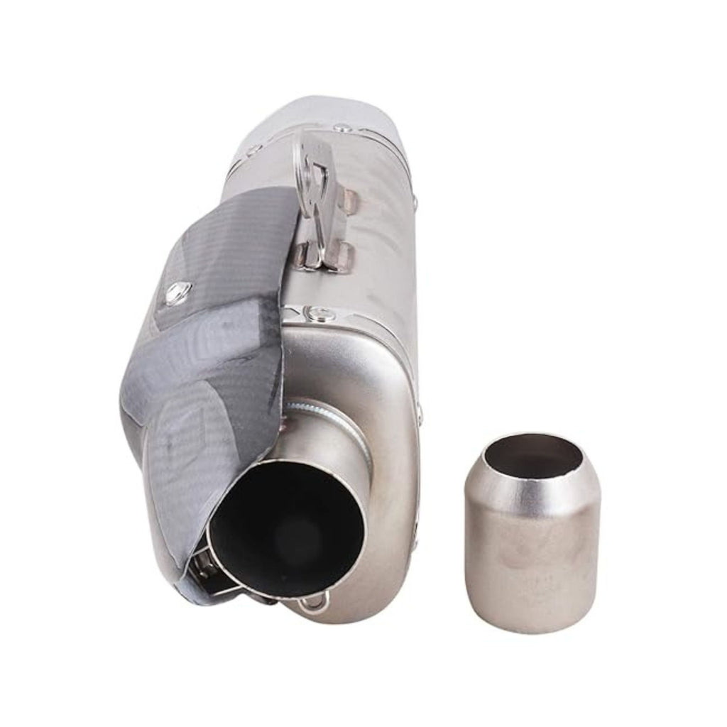 نظام عادم كاتم صوت من ألياف الكربون من Akrapovic مصنوع من الفولاذ المقاوم للصدأ - 875536