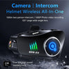 Q28-2X Bluetooth Helmet Camera 1080P 30FPS IP66 1500mAh ProX_3