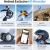 Q28-2X Bluetooth Helmet Camera 1080P 30FPS IP66 1500mAh ProX_6