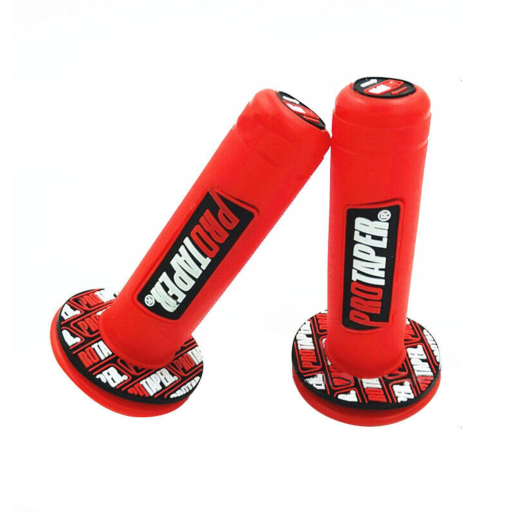 مقابض المقود PRO TAPER للدراجة النارية باللون البرتقالي والأصفر والأزرق والأحمر - HP S055