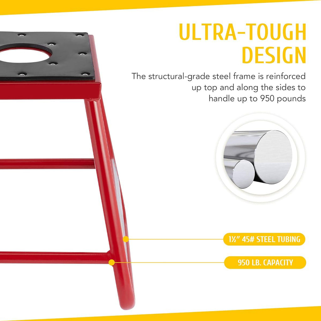 Heavy Duty Motocross Dirtbike Maintenance Motorcycle Box Stand - 861210_5