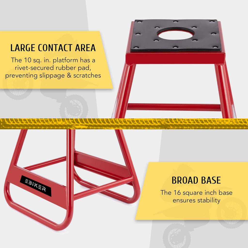Heavy Duty Motocross Dirtbike Maintenance Motorcycle Box Stand - 861210_7