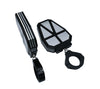 Pair of Black Framed Heavy Duty Aluminum Alloy UTV rearview Side mirror 