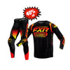 2023 FXR Men's Racing  Tequila Sunset Black Revo Comp MX Jersey Long sleeve Slim Fit Design - 069974