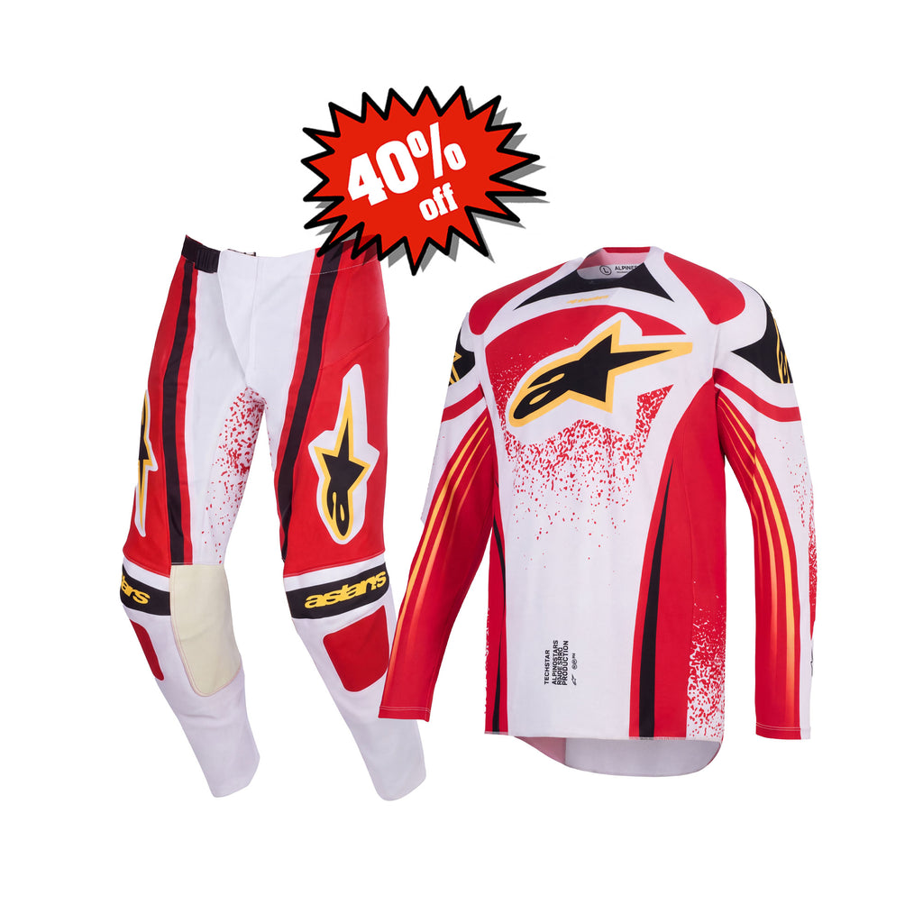 Alpinestars Motorcycle Racing Premium Leather Riding Gear - 872389