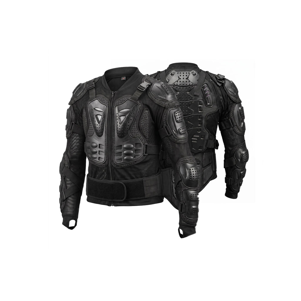 VEMAR S-161 Motorcycle Body Armor Chest & Back Protector Black_4