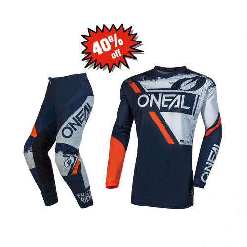 O'Neal Motorcycle Jersey & Pants, Durable Riding Gear Set - 069963