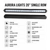 Aurora 20" 100W LED Light Bar ALO-S5D1-20-H Osram Combo Beam_2