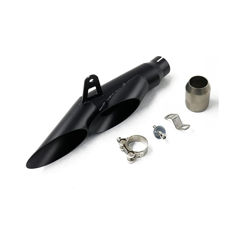 Motorcycles Exhaust Muffler With Double Head A24_3