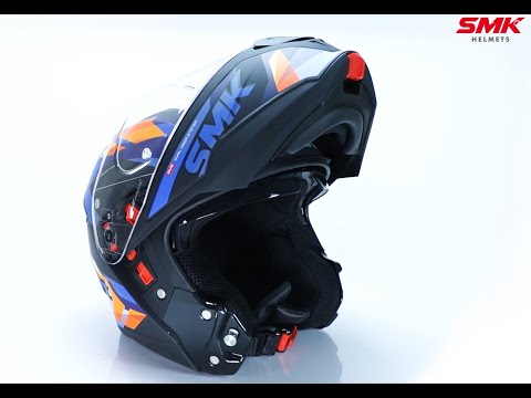 SMK Gullwing Charger GL 263 Flip-Up Helmet with Sun Visor_8