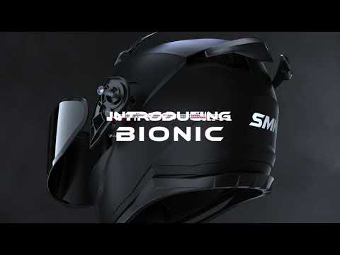 SMK Bionic Adult Solid MA 600 Full Face Helmet Matte Nardo Gray_8
