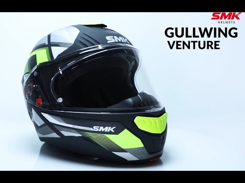 SMK Gullwing Venture GL 213 Flip-Up Helmet with Sun Visor_8