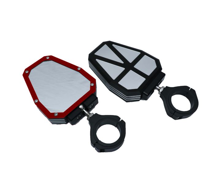 Framed Heavy Duty Aluminum Alloy UTV rearview Side mirror