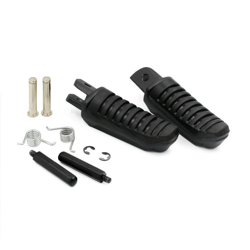 Universal Fit Motorcycle Front Footrest Foot Peg Pair_1
