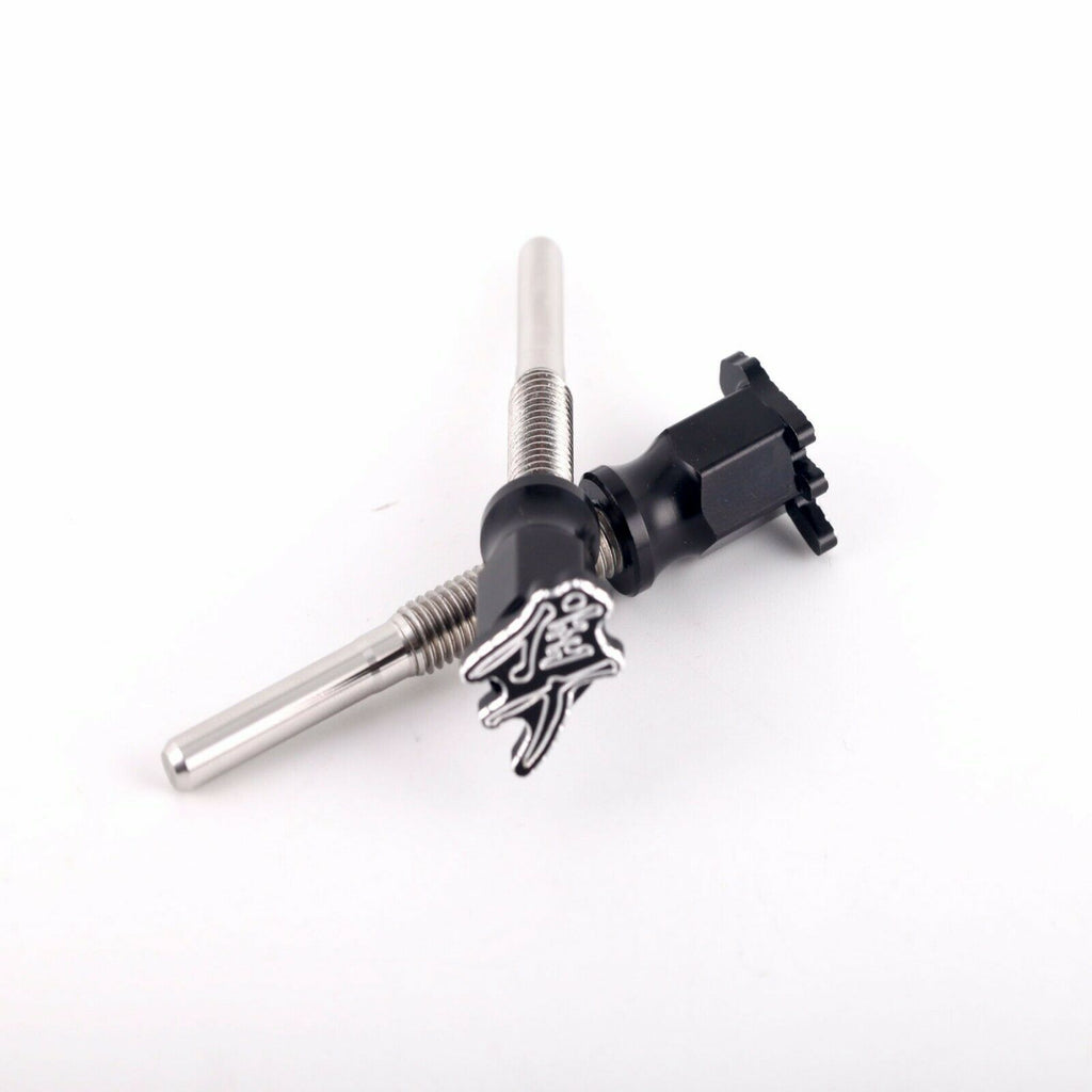 Suzuki Hayabusa Pair of 3D Hex Front Seat Thumb Screws Bolts_3