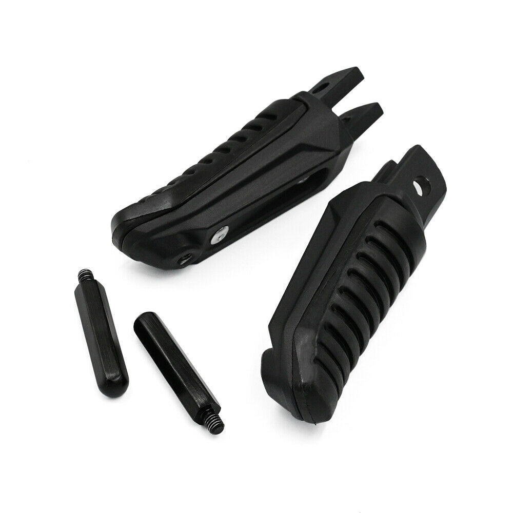 Universal Fit Motorcycle Front Footrest Foot Peg Pair_5