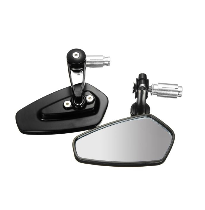 Motorcycle Handle Bar Aluminum Rear View Mirror_4